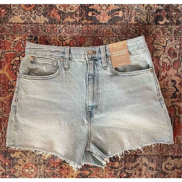 Madewell Shorts Madewell27 The Mom Jean Short Shorts Poshmark